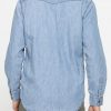 camicia modello western in denim leggero da 7 oz.