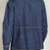 giacca camicia in denim comfort fit modello worker
