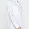 camicia oversize maschile in cotone