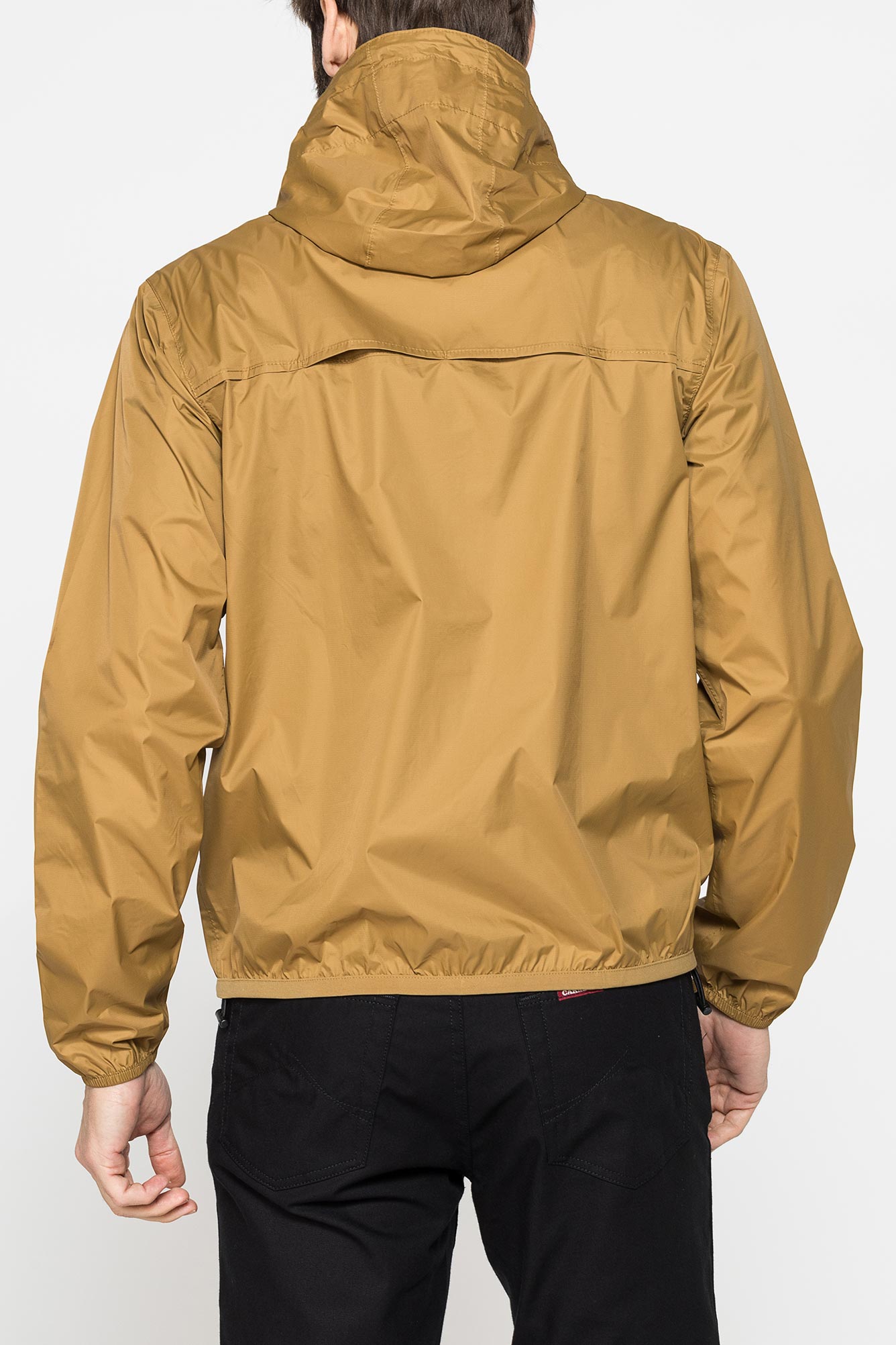 giubbino antivento tascabile con termosaldature