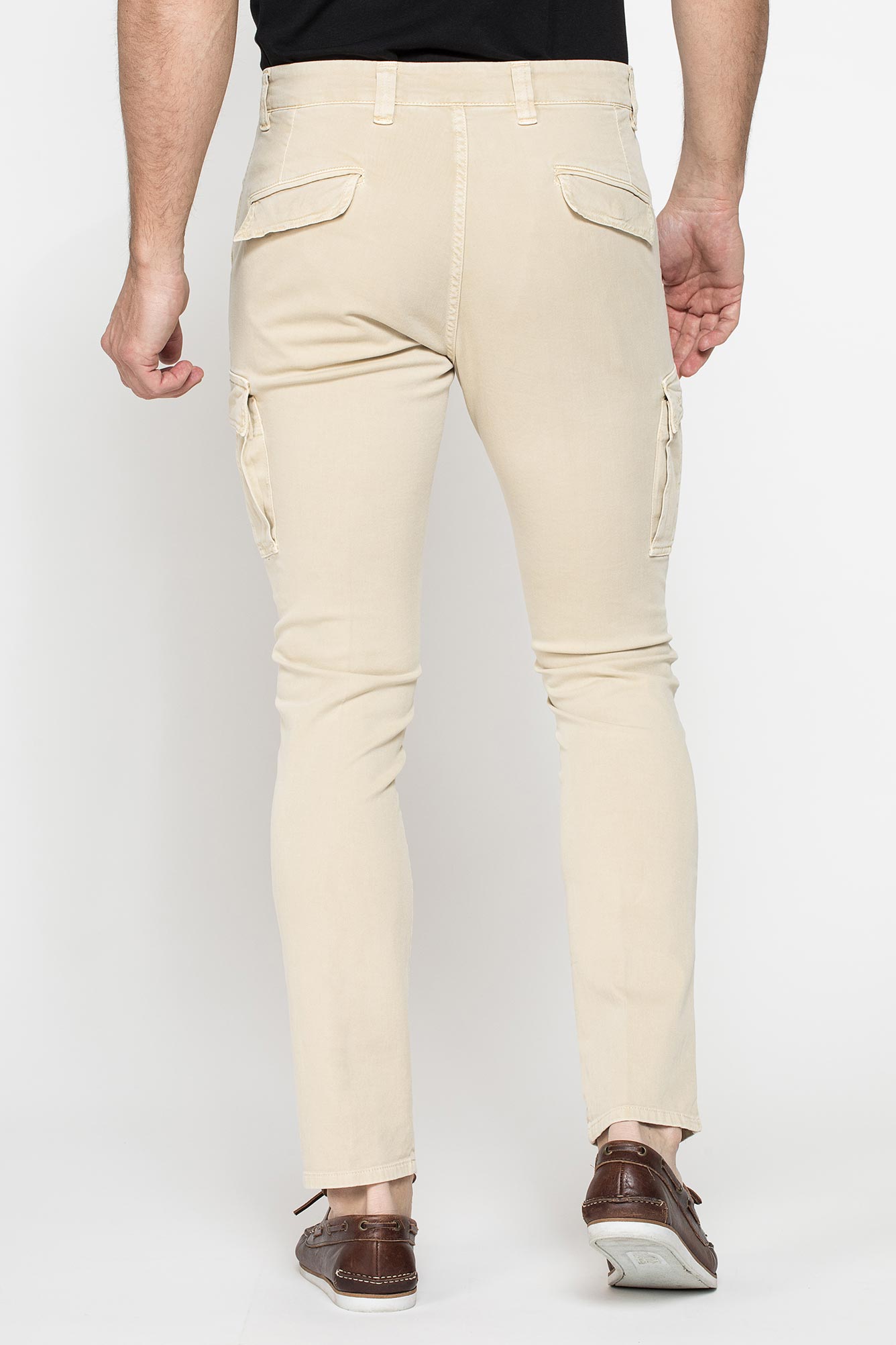 chino in gabardina leggera elasticizzata mod. 619s