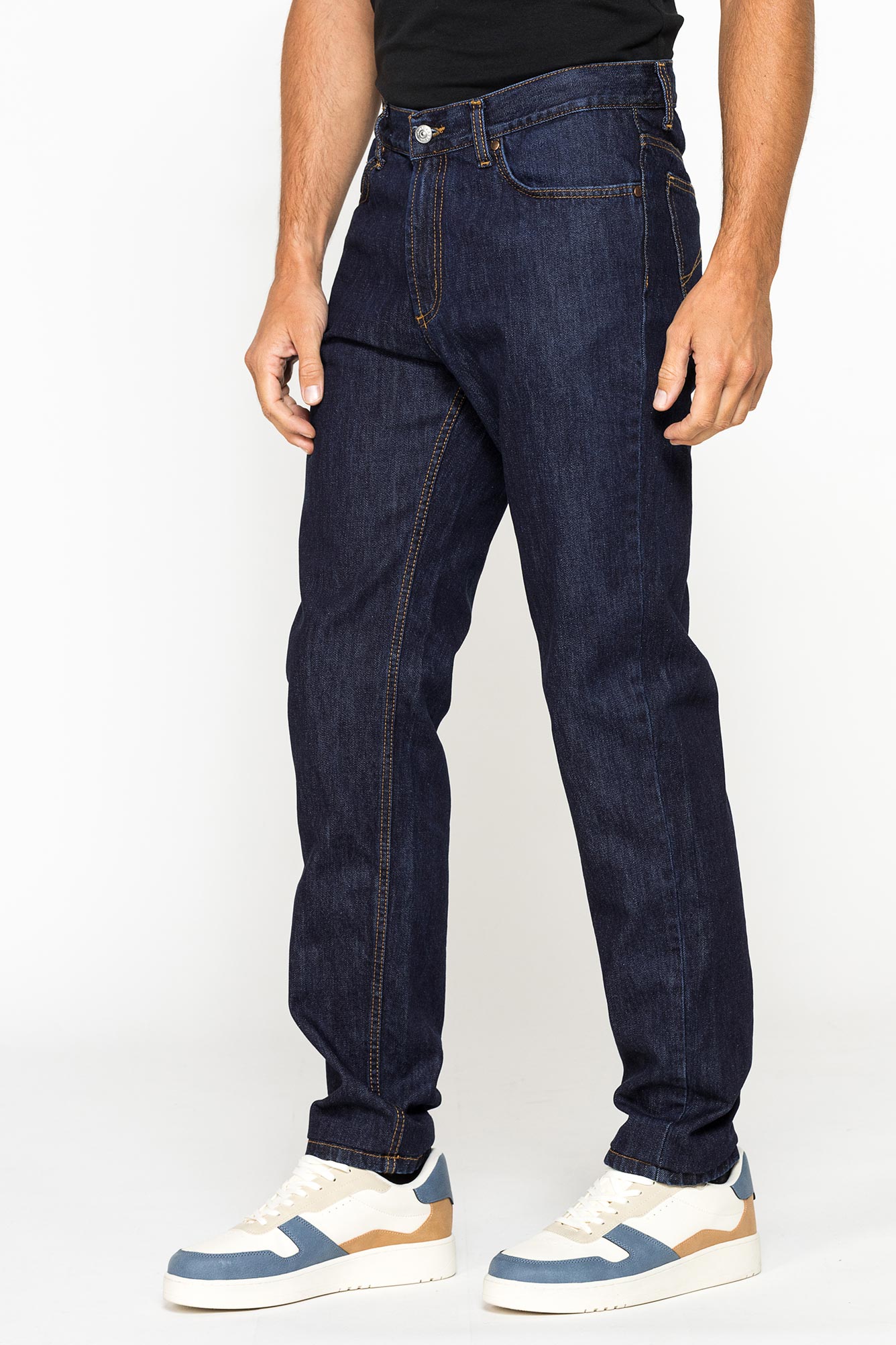 jeans uomo 5 tasche mod. 700 denim old style 13,5 oz.