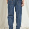 straight fit jeans in old style denim replica model