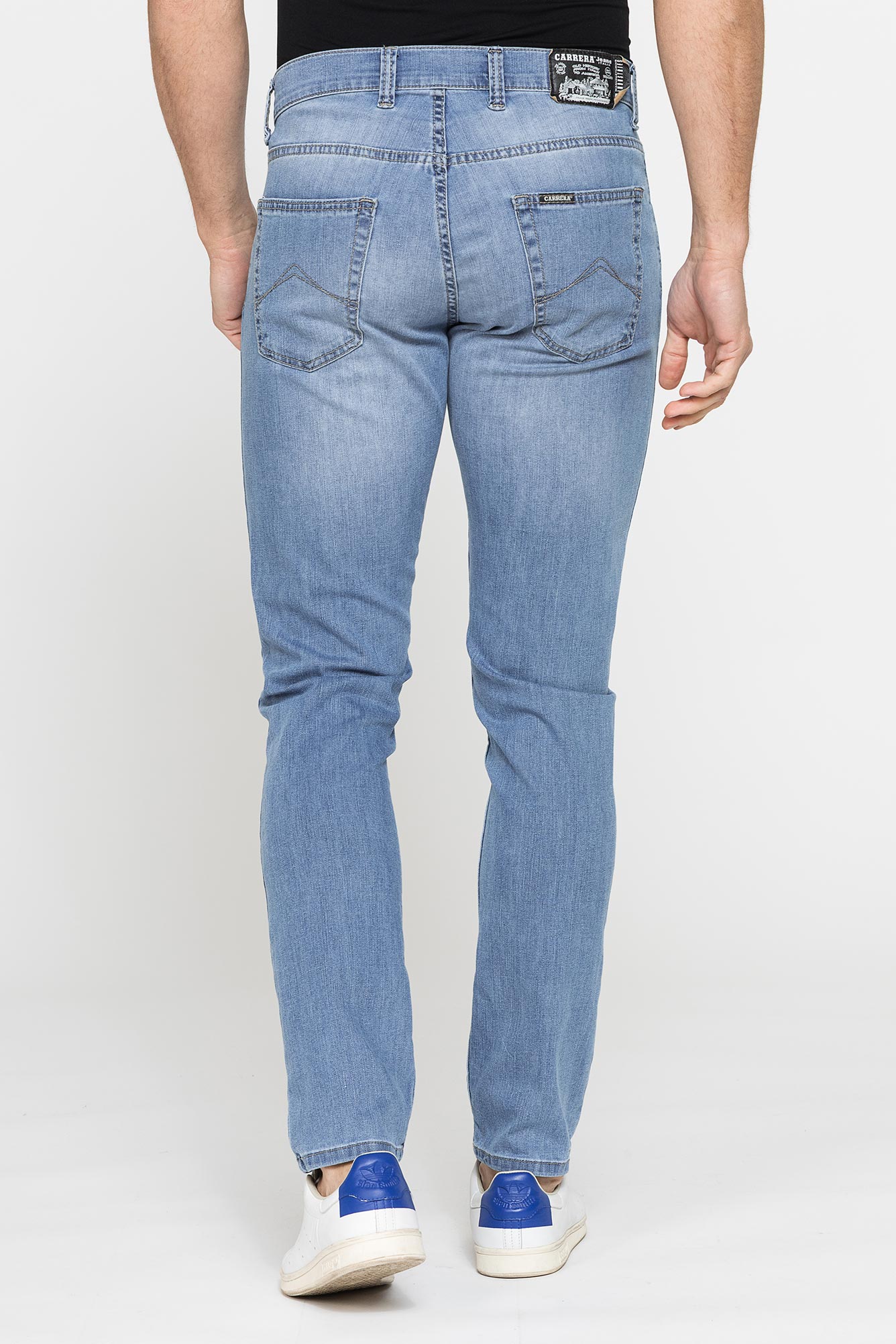 jeans 5 tasche mod. 717 slim fit in denim stretch leggero