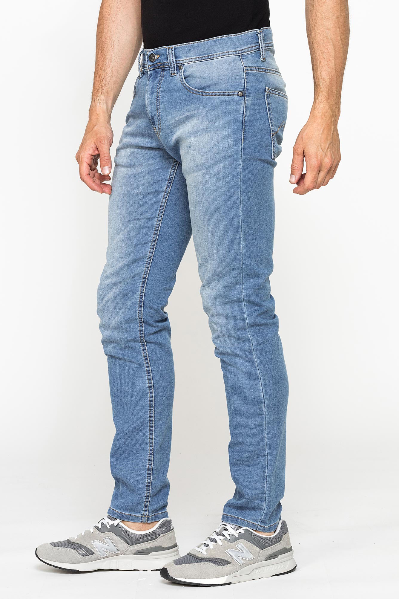 jeans uomo slim fit mod. 717 relax in denim play 10 oz.