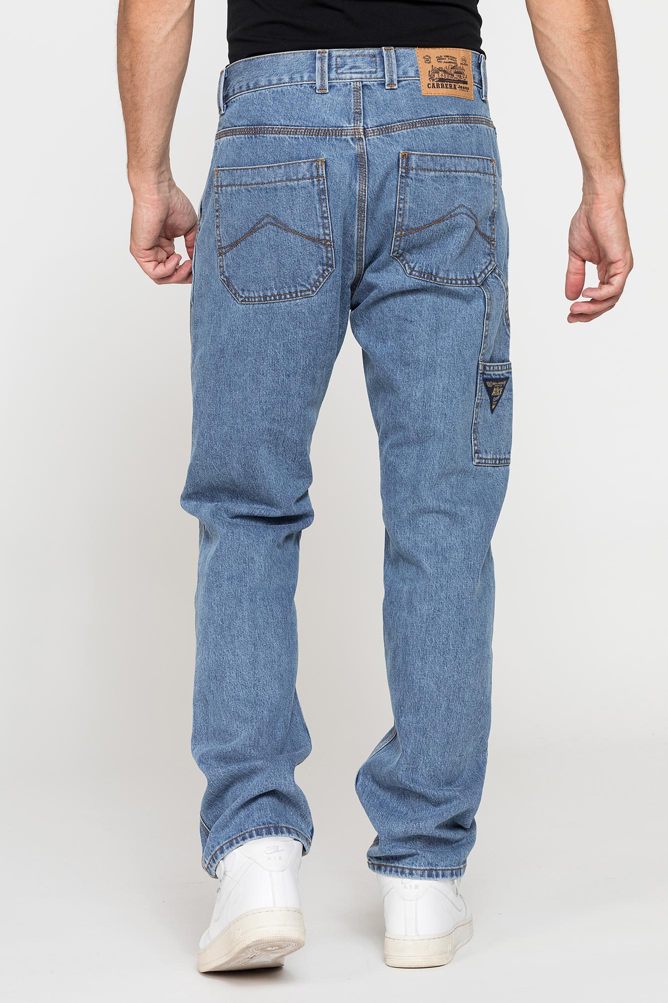 jeans uomo mod. 725 worker in denim old style da 13,5 oz.
