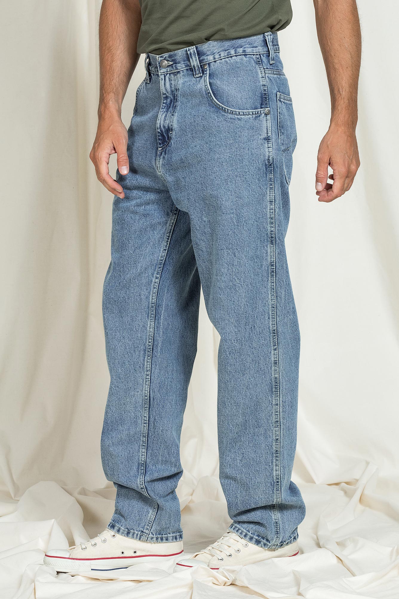 jeans carpenter in tessuto old style modello replica