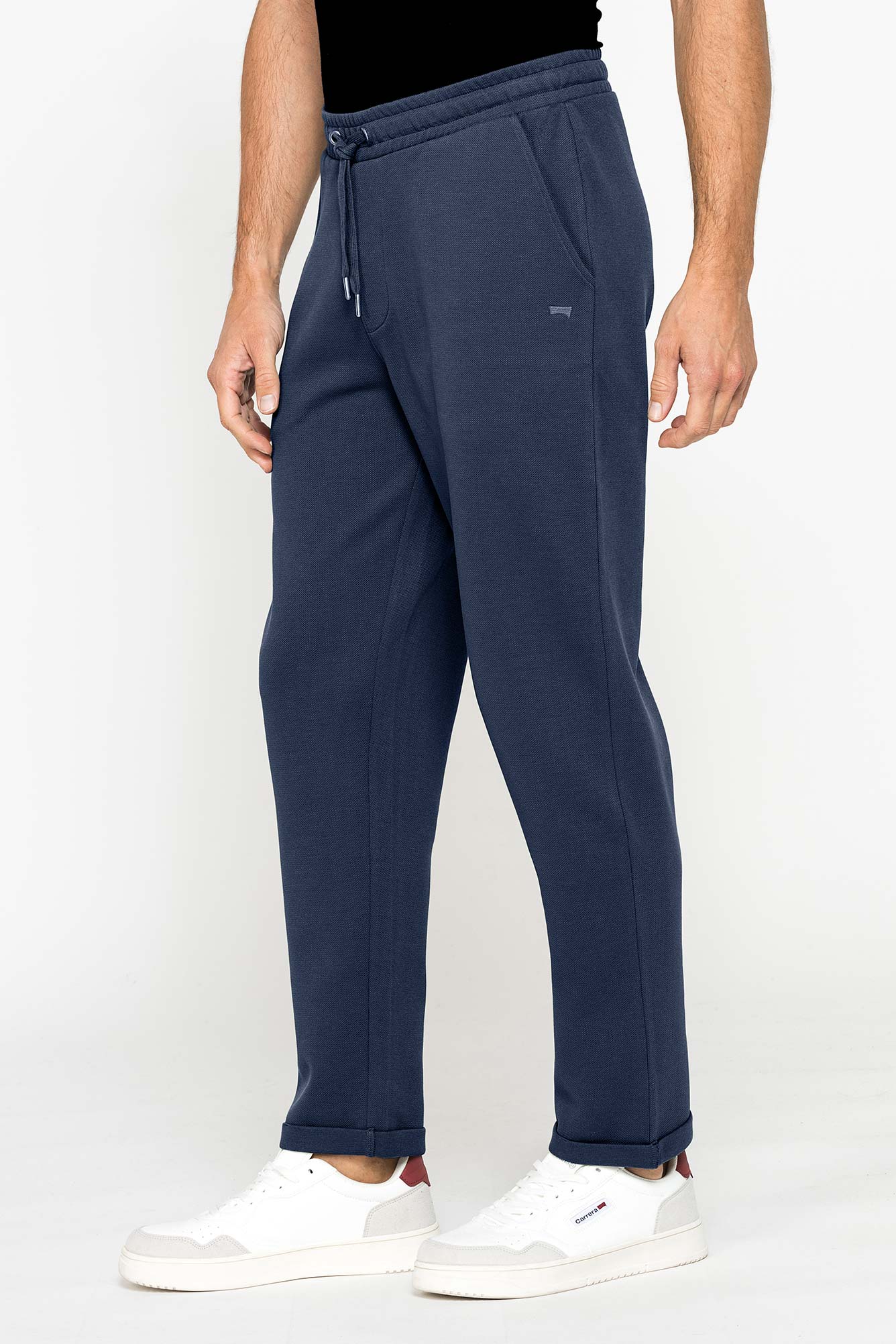 pantaloni jogger tailored da uomo in piquet