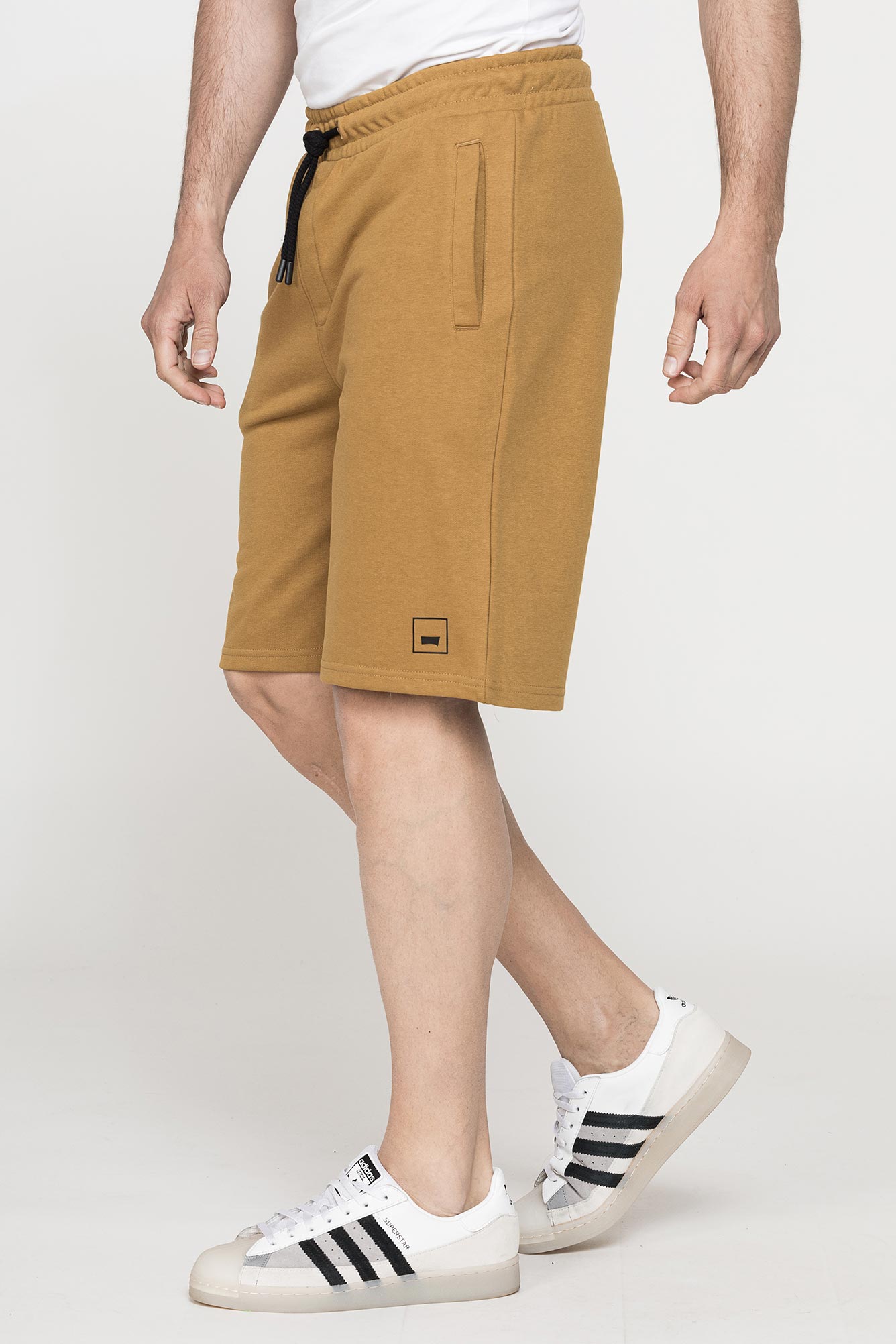 shorts joggers oversize fit in felpa