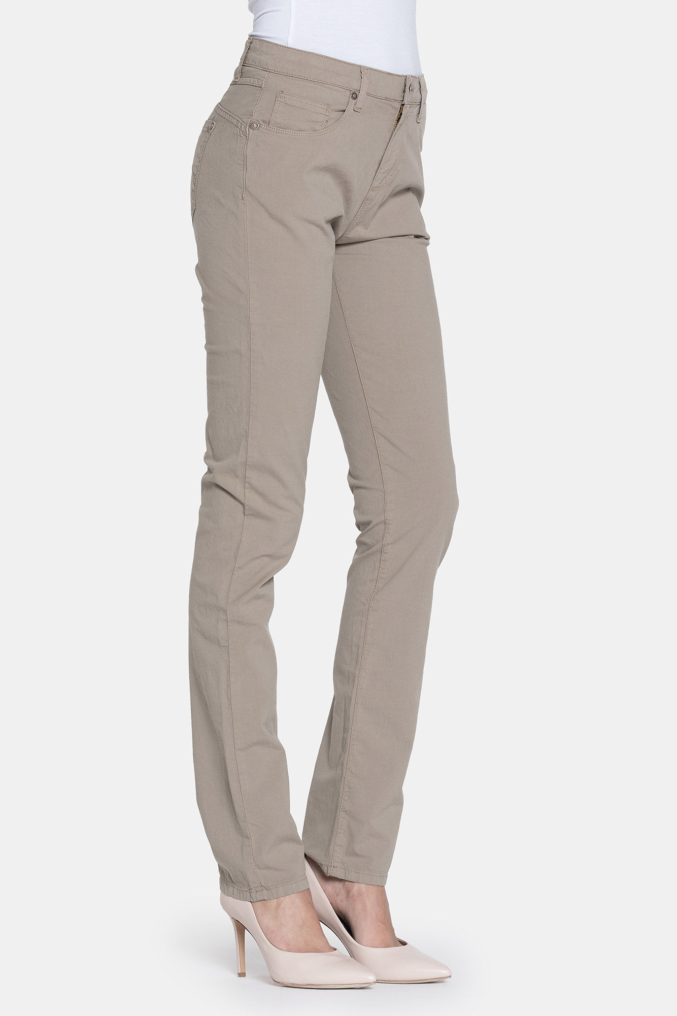 pantalone colorato in popeline. modello basic 752 pantalone colorato in popeline. modello basic 752