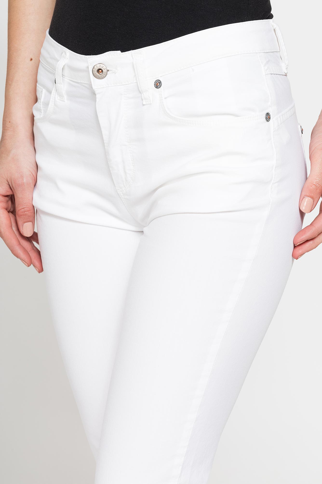 pantalone colorato in popeline. modello basic 752