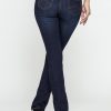 jeans donna 5 tasche gamba dritta
