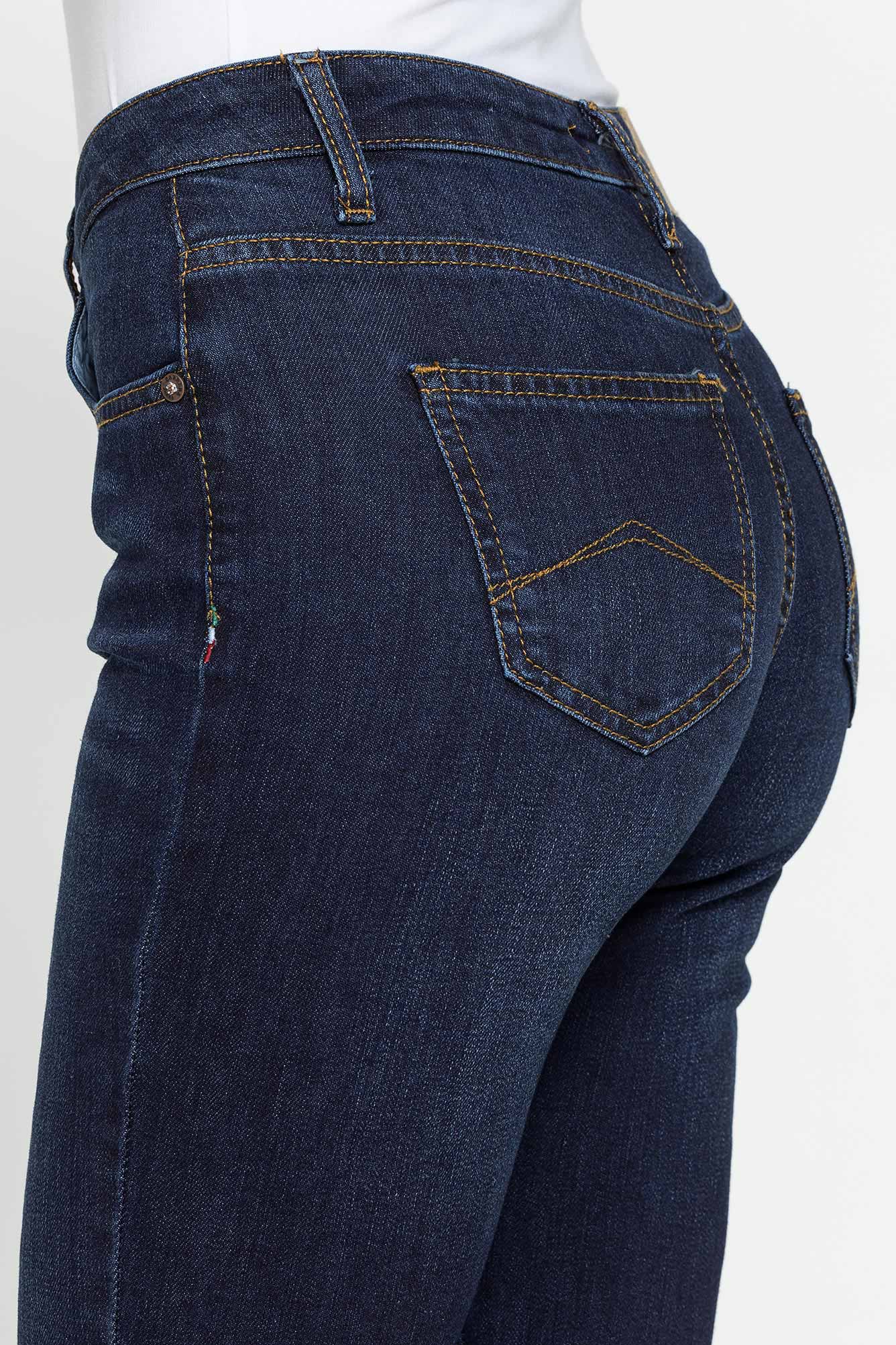 jeans donna 5 tasche gamba dritta