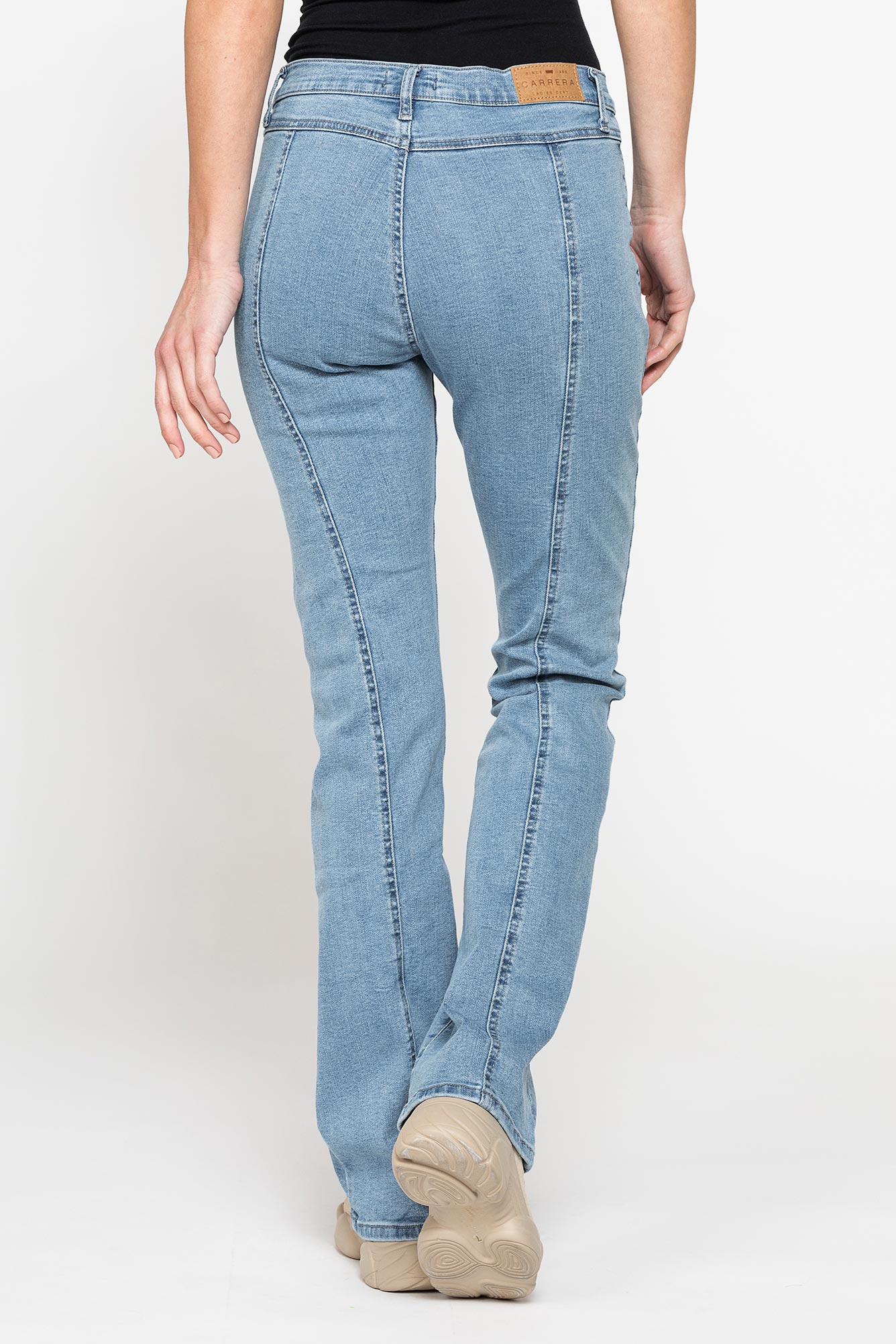 jeans donna a zampa