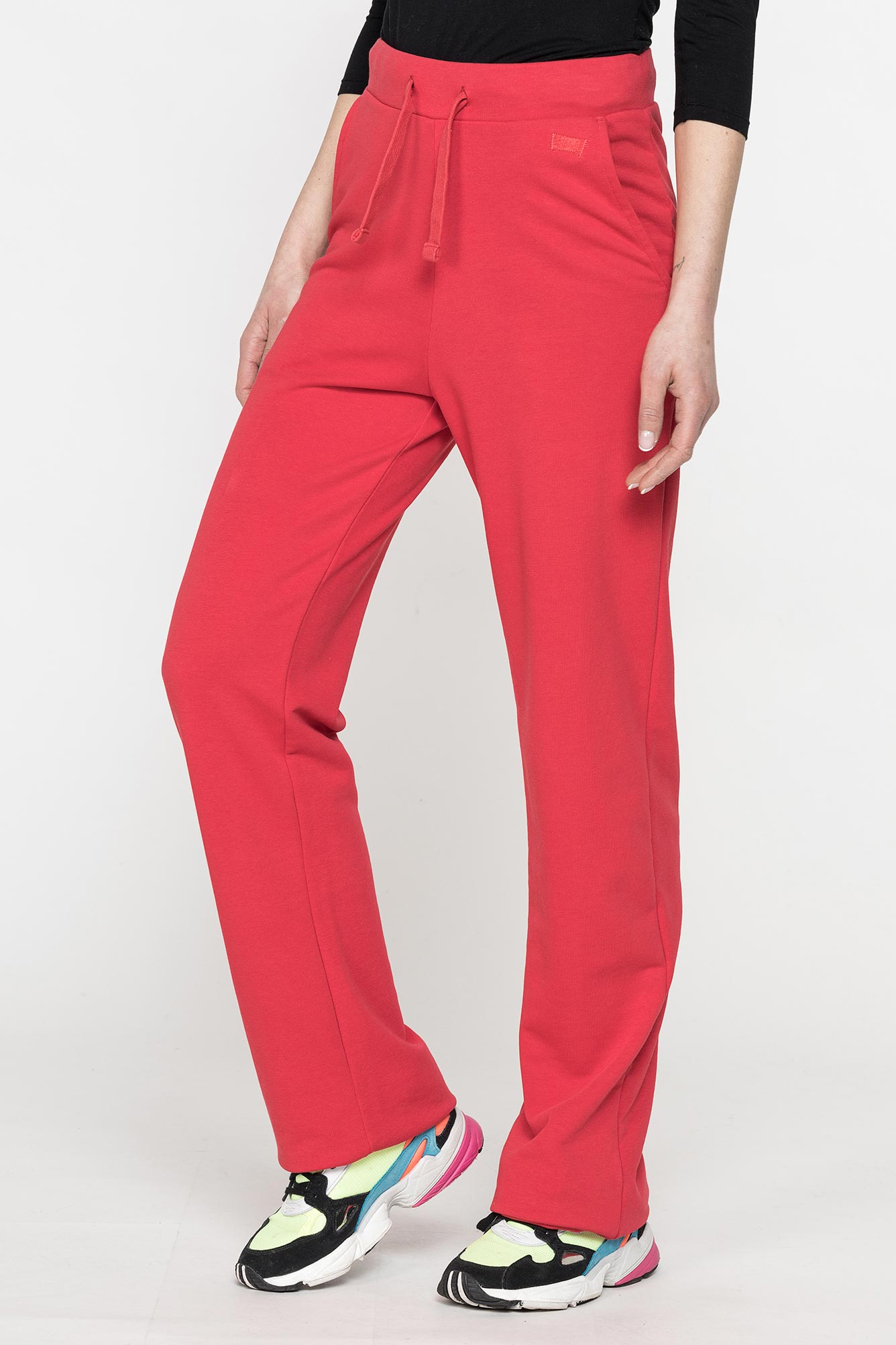 pantalone in felpa a zampa