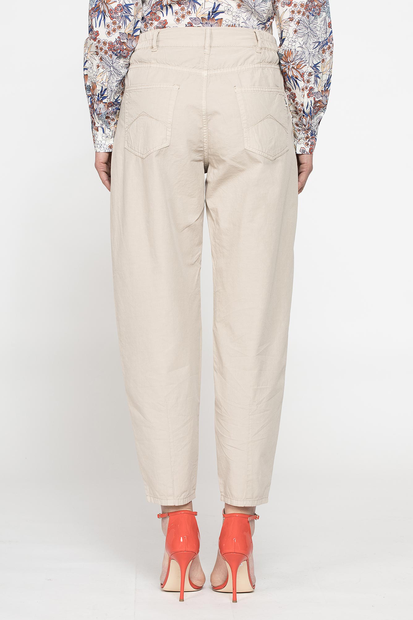 pantalone baloon in tessuto leggero pantalone baloon in tessuto leggero