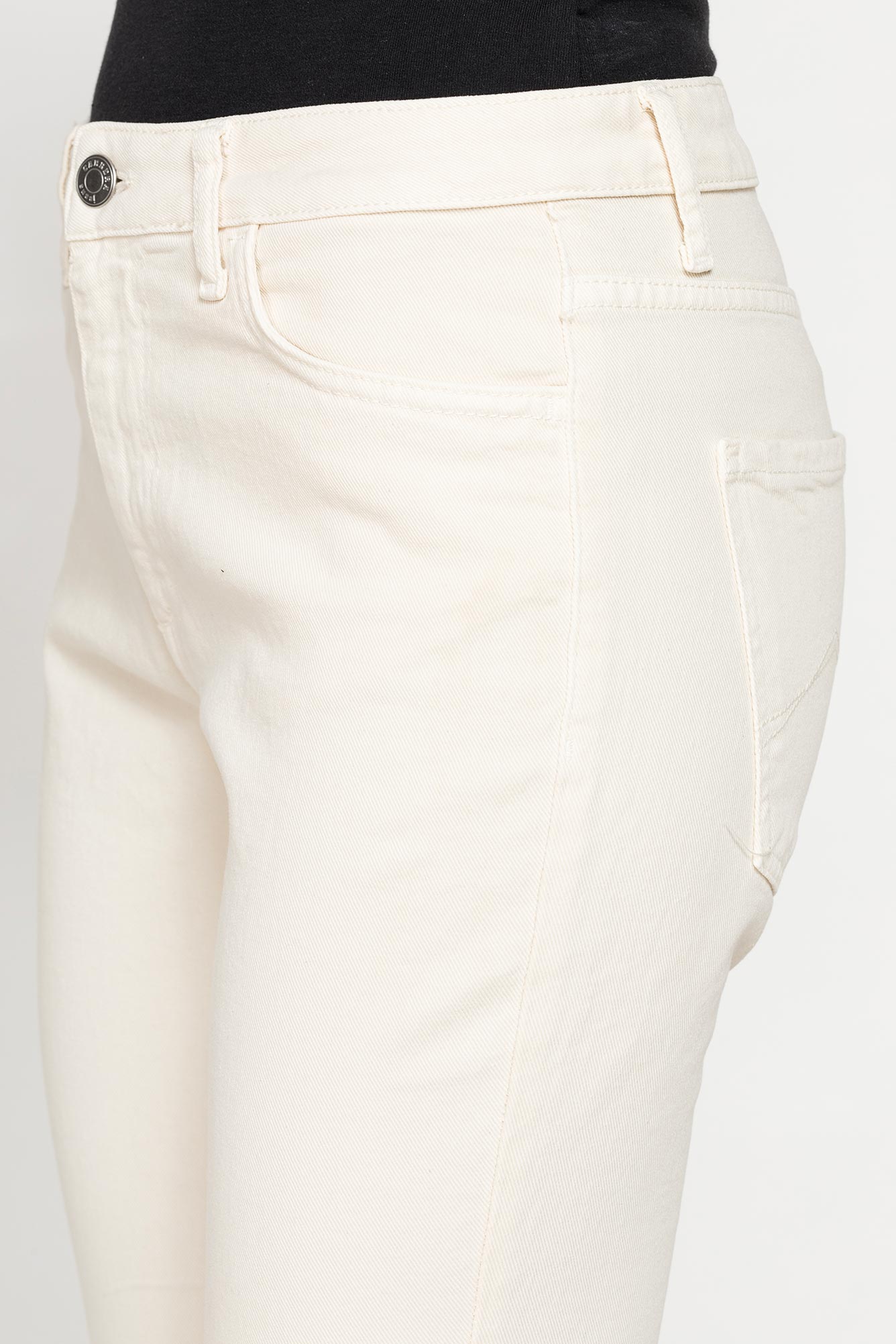 pantalone bootcut con lunghezza regolare