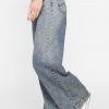 jeans a palazzo in demim stretch 12oz. comfort fit