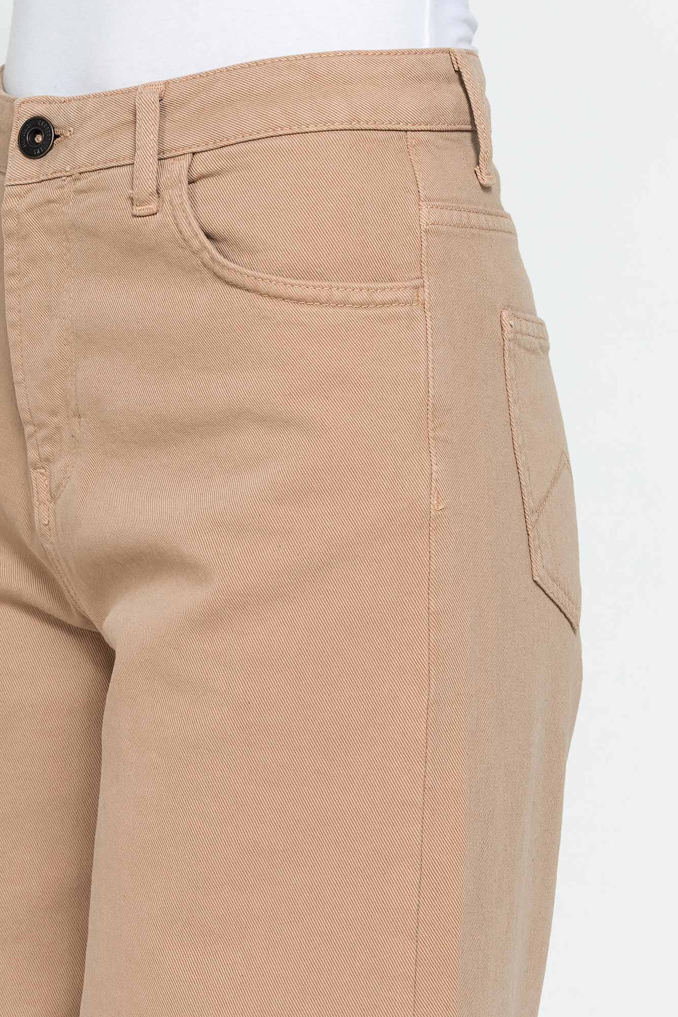 pantalone a palazzo in bull denim 10,5oz