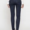 jeans donna vita alta 5 tasche mod.773b in denim stretch