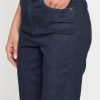 jeans donna gamba dritta