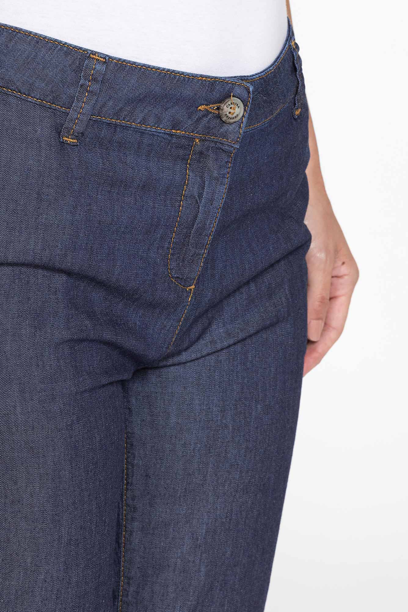 pantalone chinos in denim leggero 6,3 oz. regular fit