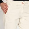 pantalone chinos in velluto stretch