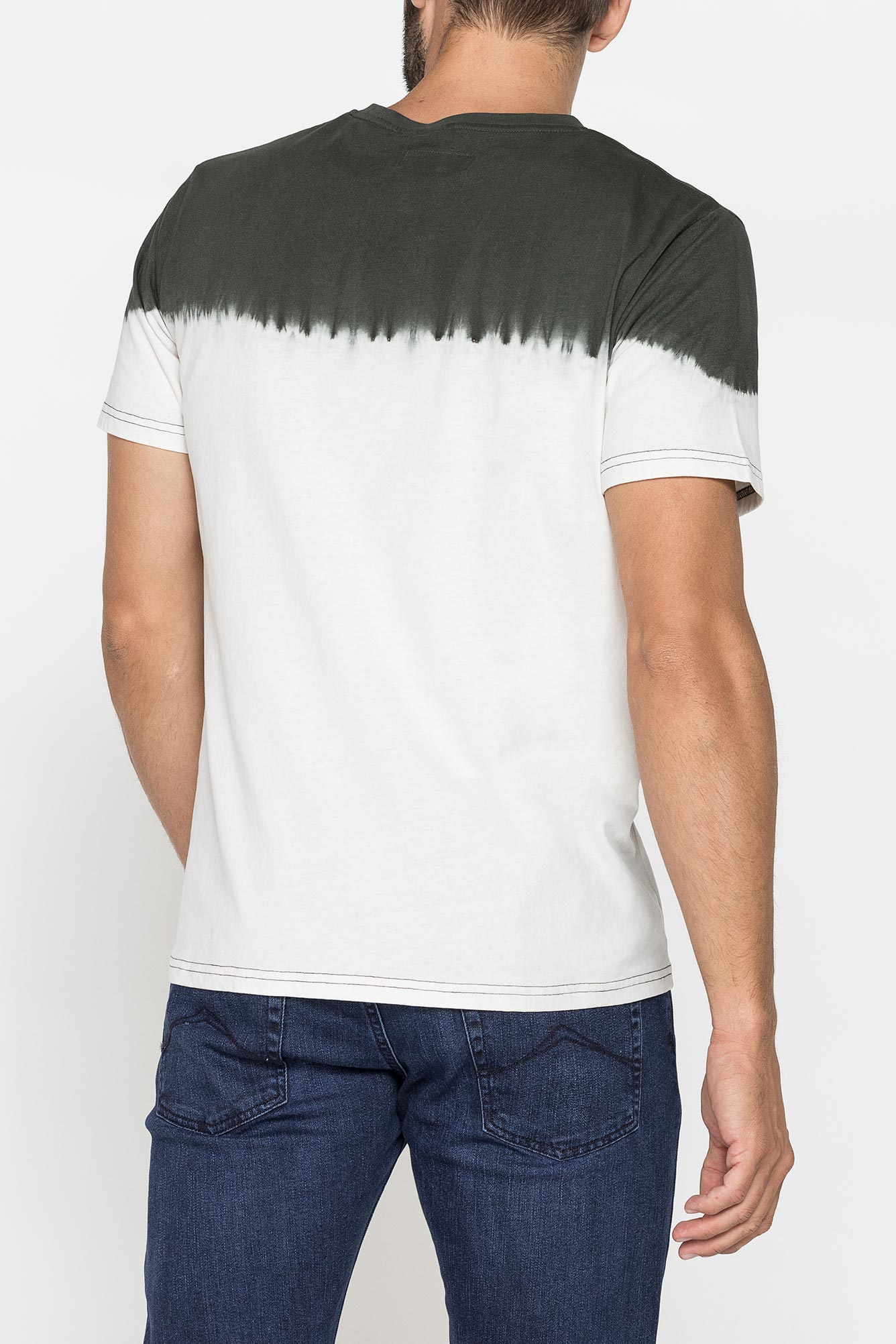 t shirt girocollo oversize fit in jersey di cotone