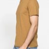 t shirt manica corta in jersey slub con scollo v t shirt manica corta in jersey slub con scollo v