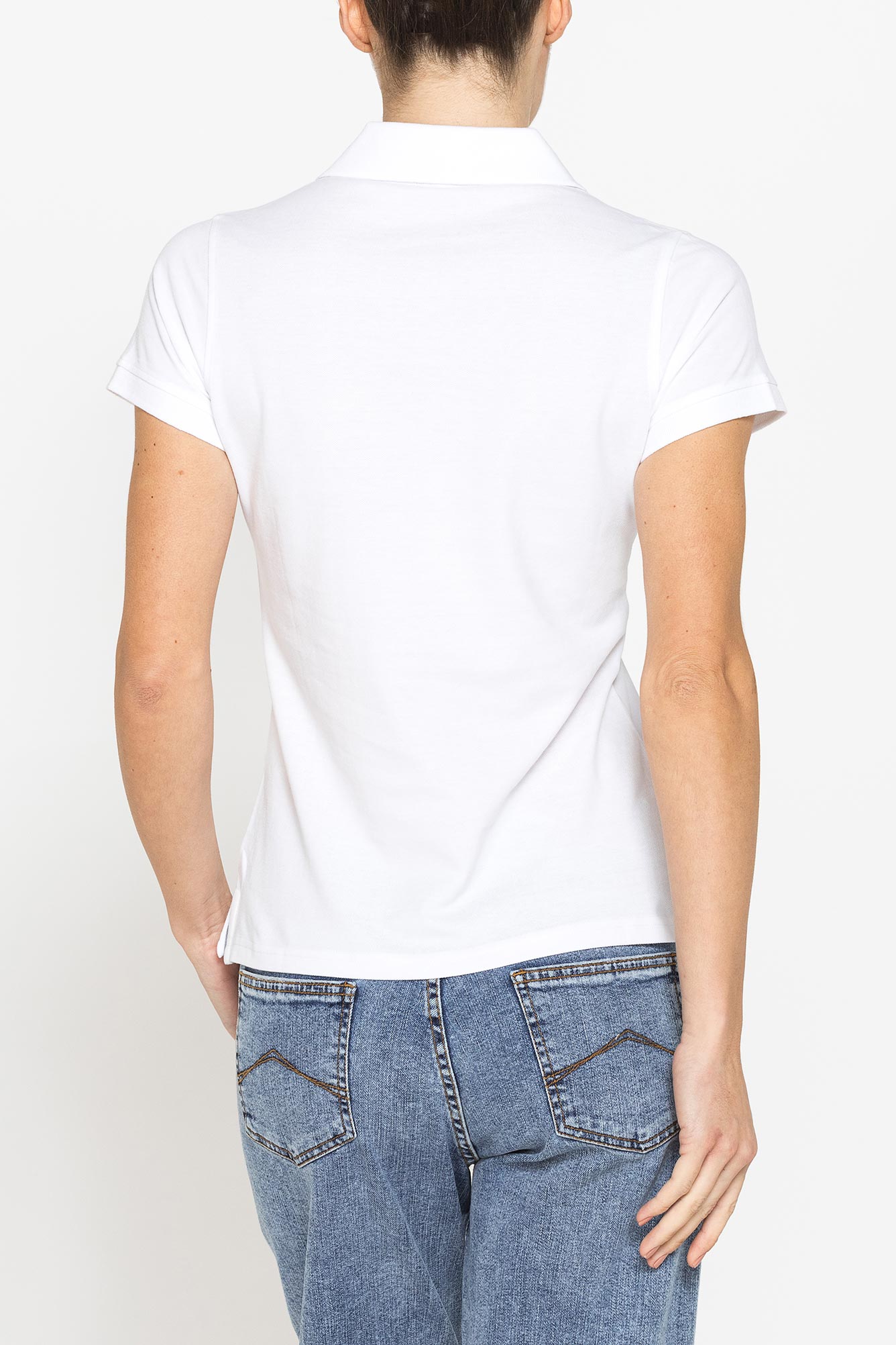 polo regular fit in cotone organico