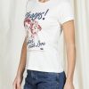 t shirt replica slim fit con grafica