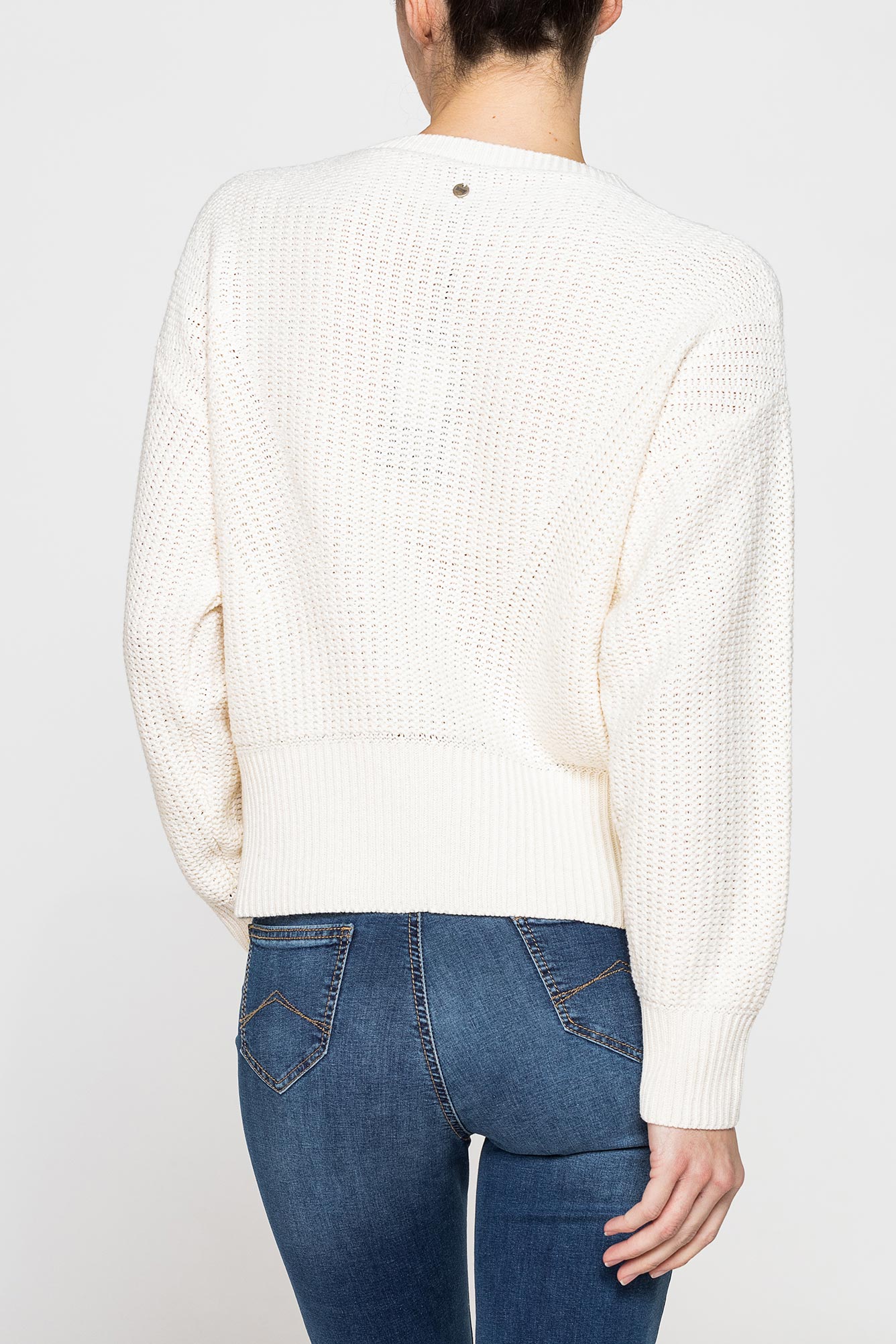 maglia lavorata girocollo