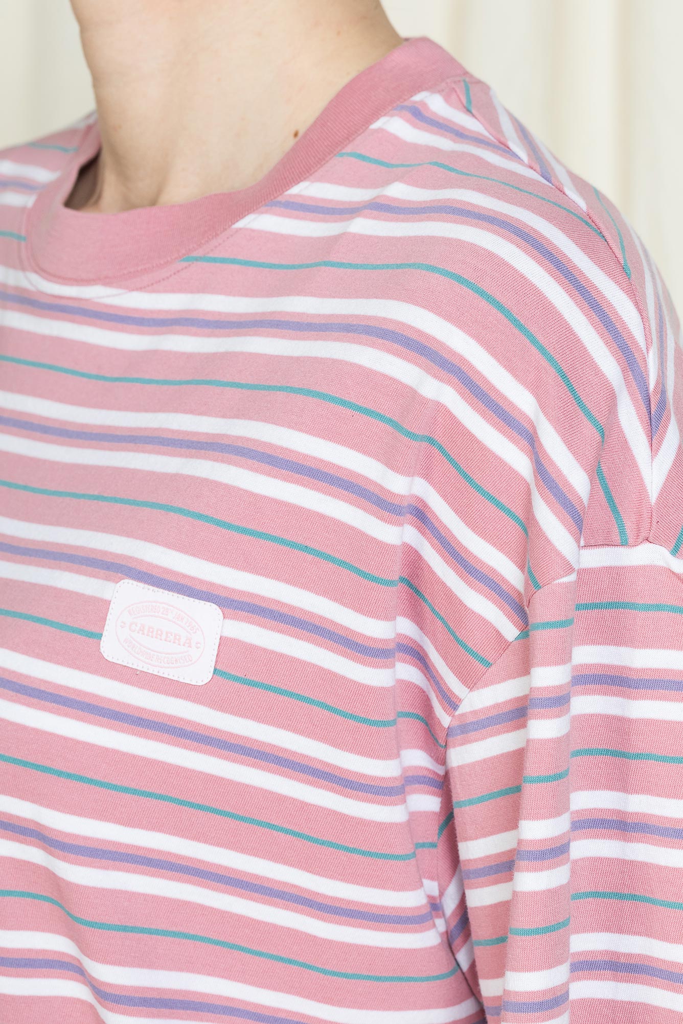 t shirt girocollo replica in jersey oversize fit