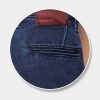 jeans uomo slim fit in denim tailoring mercerizzato