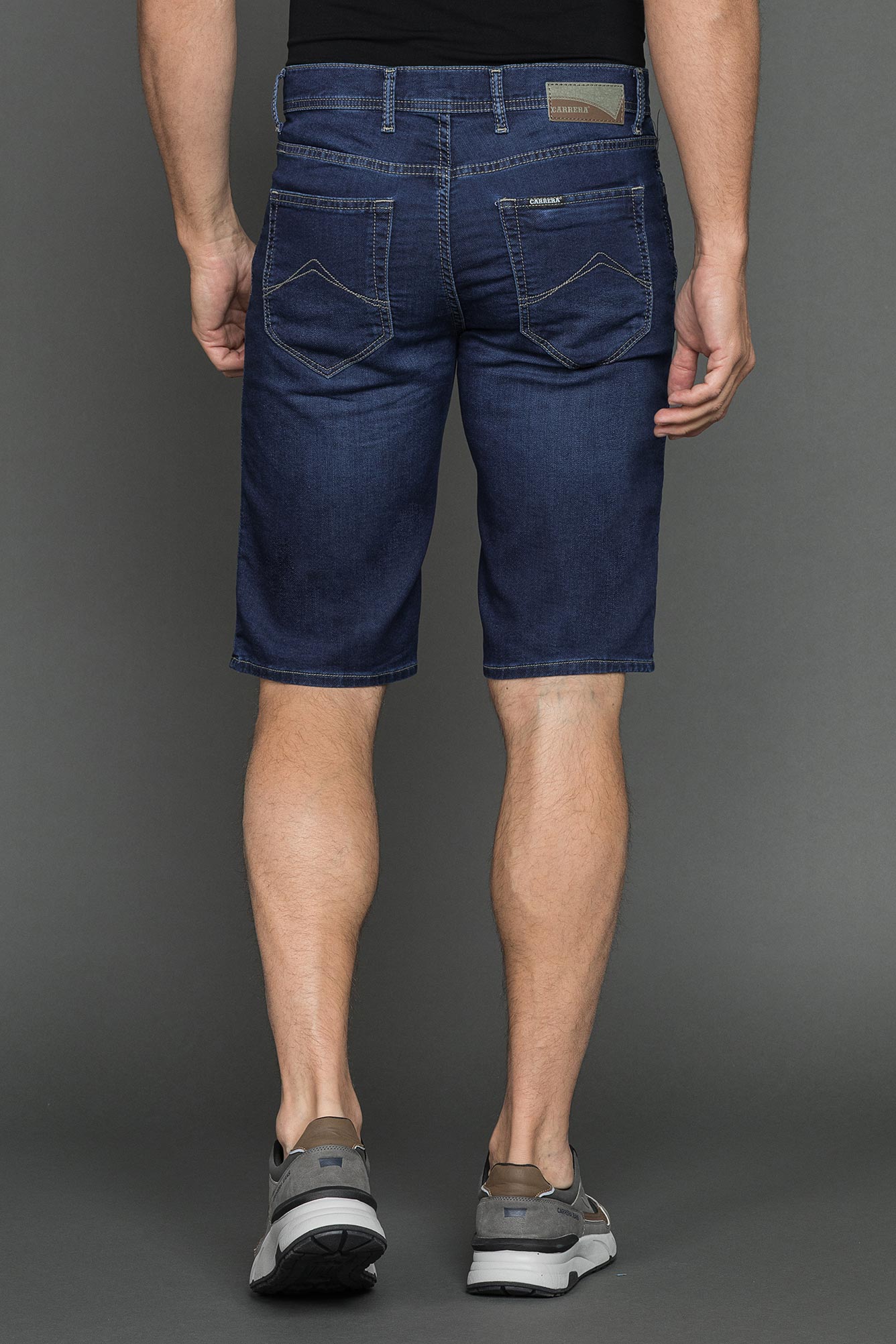 bermuda 5 tasche in denim modello passport