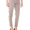 pantalone chinos in gabardina stretch. mod. t765. vita regolare e gamba comoda.
