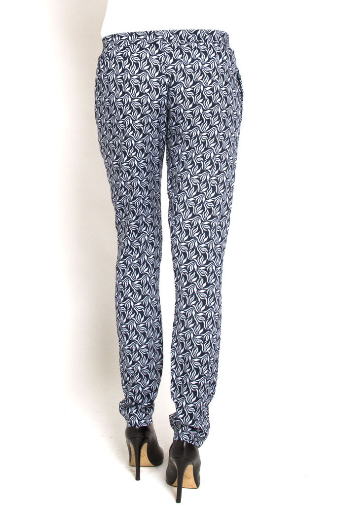 pantalone fluido. mod t771. vita regolare e gamba regolare