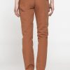 pantalone chino in misto lino