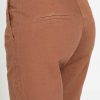 pantalone chino in misto lino