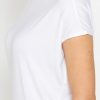 t shirt morbida in viscosa con fascia
