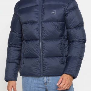 GIUBBOTTO IMBOTTITO CON CAPPUCCIO E ZIP FRONTALE